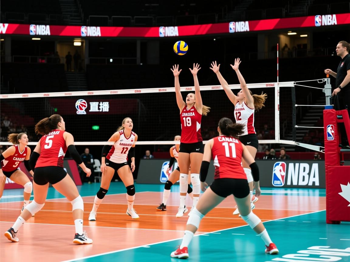 加拿大女子排球队横扫对手,晋级 第3张