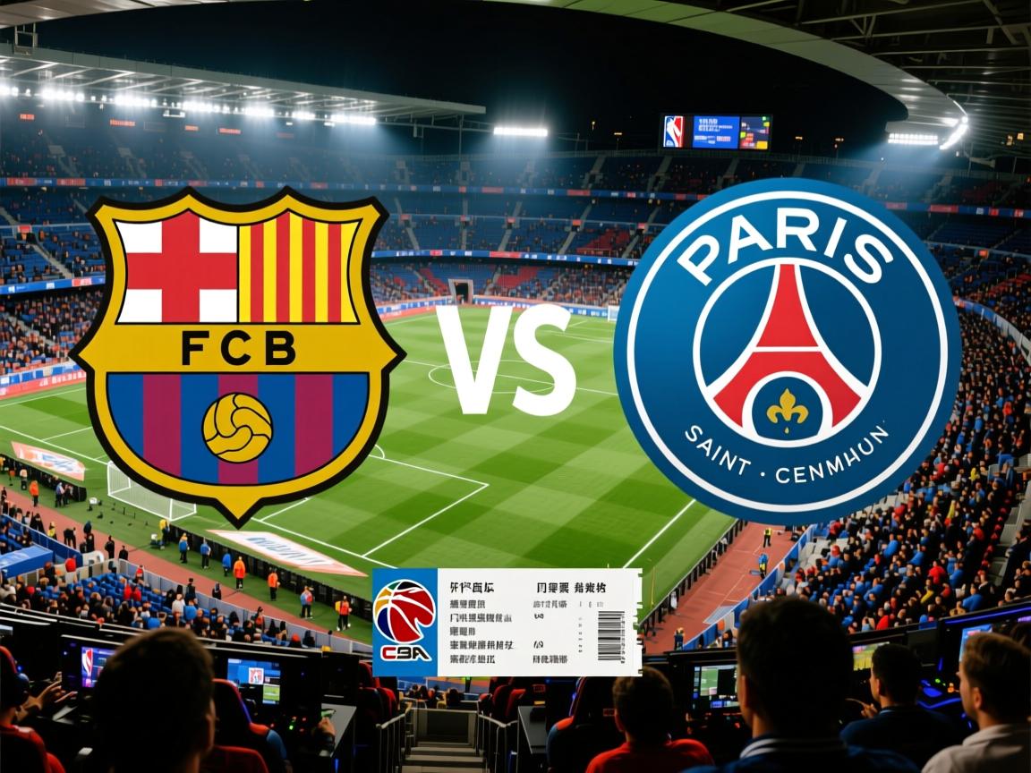 巴萨与巴黎圣日耳曼欧冠巅峰对决,门票一票难求!的简单介绍 第2张